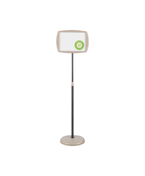 Image 1 of  Biofusion Rectangular Magnetic Drywipe Floor Sign