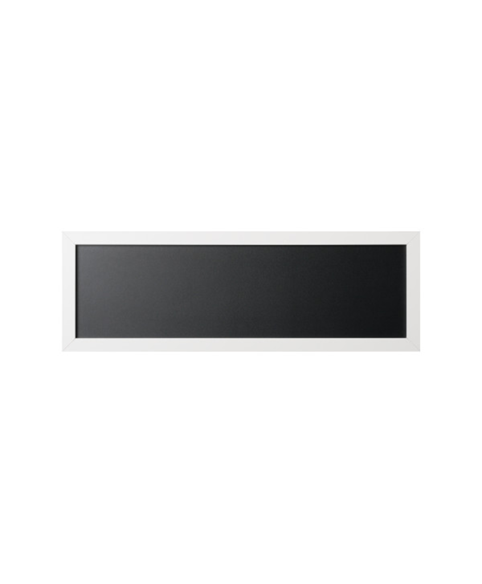Image 1 of Essentials Chalkboard - White Frame - 200x600mm