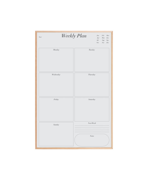 Image 1 of Earth New Basic Weekly Planner Board