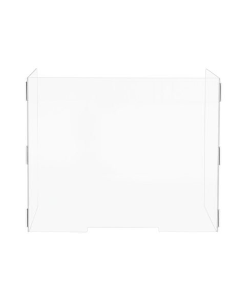 Image 1 of Acrylic U-Shape Desk Divider - Protector Series