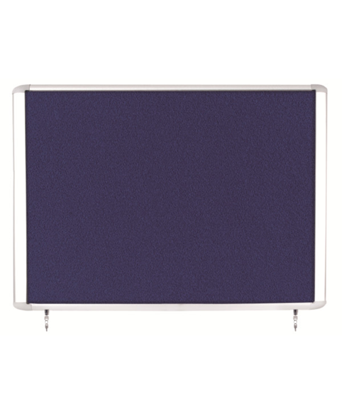 Image 1 of Lockable Boards - MasterVision Indoor Top Hinged Felt