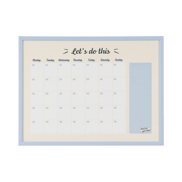 Image 1 of Pastel Monthly Planner Board