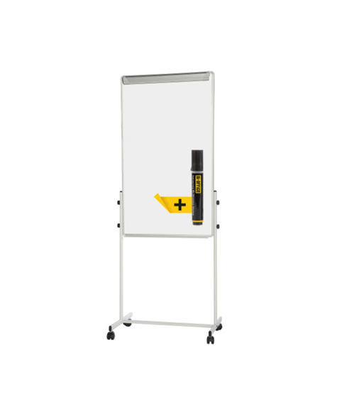 Image 1 of Mobile Duo Whiteboard and Grey Felt
