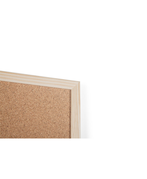 Bi-Silque SF132001659 Earth-It Cork Board with Executive Board under environmentally friendly and Natural cork layer 900x600 mm