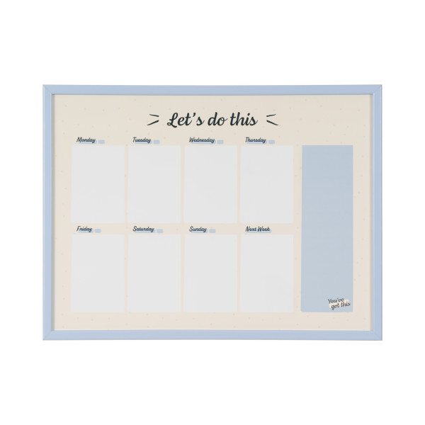 Image 0 of Pastel Weekly Planner Board