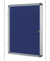 Image 0 of Enclore Felt Lockable Board - Glass Door | Bi-Office