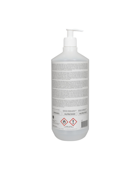 Image 1 of 75% Alcohol Hand Sanitiser Gel pump bottle 1lt