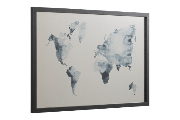Image 1 of Ink World Map Magnetic Board