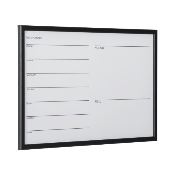 Image 1 of Basic Black Weekly Planner Board