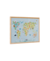 Image 1 of Zoo World Map Magnetic Board