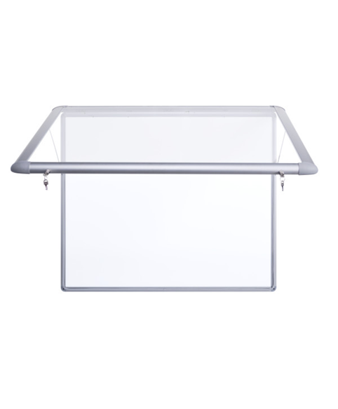 Image 1 of Lockable Boards - Mastervision Weatherproof Top Hinged
