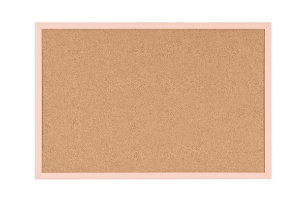 Image 2 of Pastel Framed Cork Board