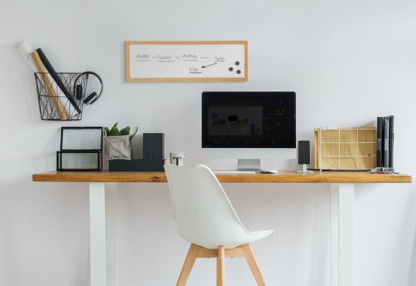 Image 2 of Upright Drywipe Whiteboard