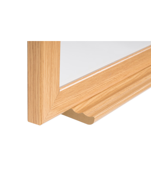 Image 2 of Earth Prime Ceramic Whiteboard OAK Frame