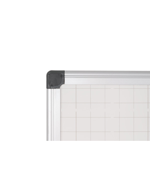 Image 2 of Maya Gridded Aluminium Framed Whiteboard