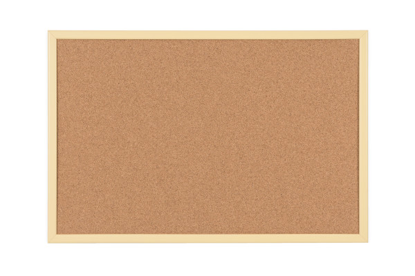 Image 3 of Pastel Framed Cork Board