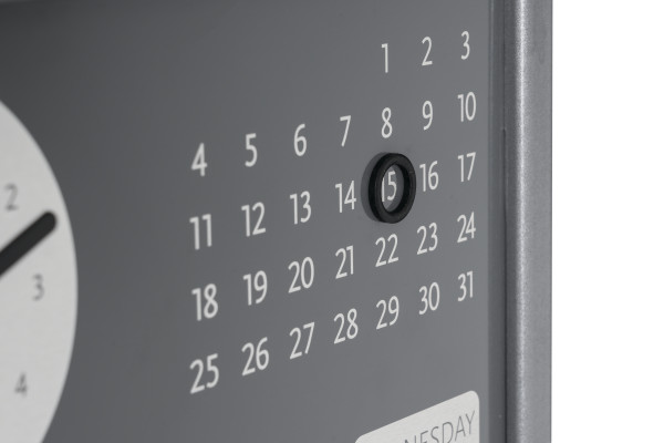 Image 3 of Clock Planner and Calendar Magnetic Board