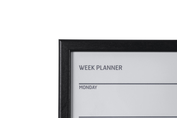 Image 3 of Basic Black Weekly Planner Board