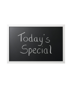 Image 4 of Essentials Chalkboard - White Frame - 600x400mm